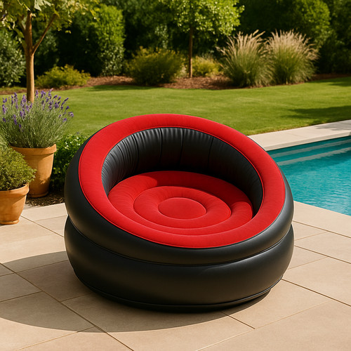 Single inflatable chair - inflatable,