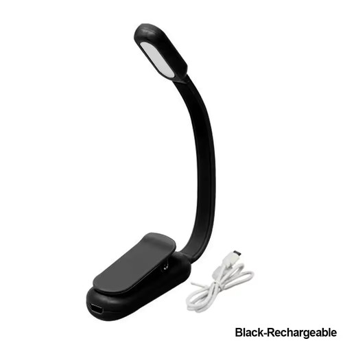 Rechargeable led clip book - rechargeable,