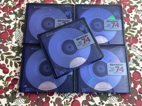 Sharp purple md74 minidisc - 5,