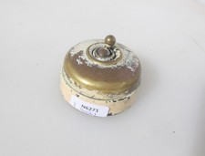 Antique Brass & Ceramic Light