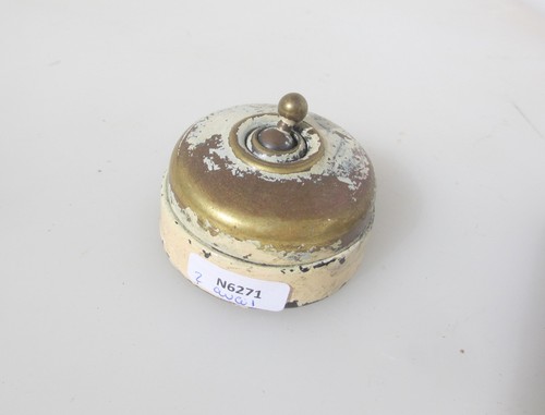 Antique brass ceramic light - antique,