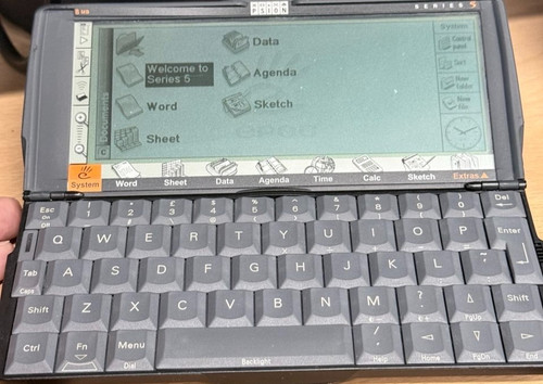 Vintage psion series pda - psion,