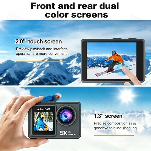 Keswo action camera 2 - camera, 5k