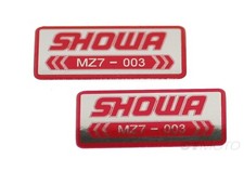SHOWA FORK SHOCK DECALS