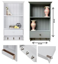 Wooden Vintage Shelf Unit With