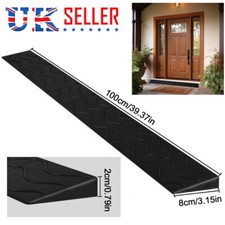 1M Threshold Ramps for Doorways Portable Wheelchair Ramp Mobility Scooter Ramp