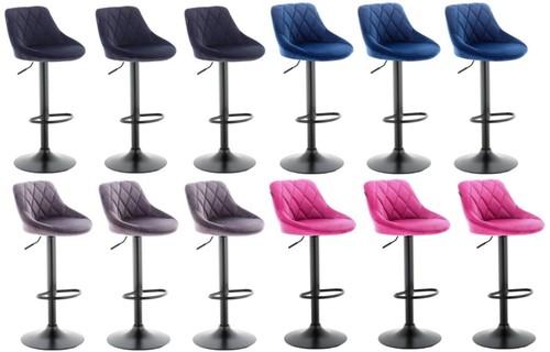 Velvet bar stools - bar, of