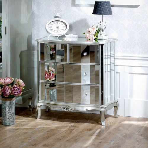 Mirrored chest drawers - chest, of