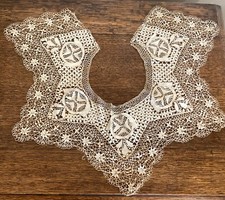 Antique Maltese silk lace