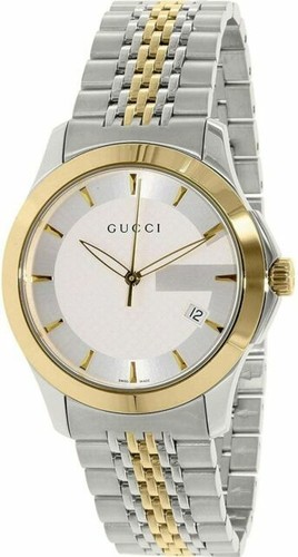 Gucci timeless 38mm silver - gucci, g-timeless