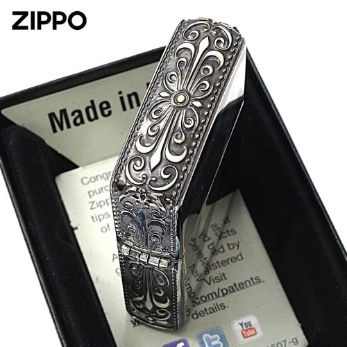 Zippo silver side - zippo,