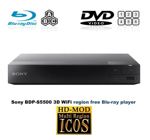 Sony bdp s5500 wifi multi - 3d,