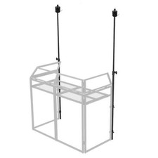 Ultimax DJ Booth LP BK Lighting Pole with Top Hats and Carry Bag Combi Gorilla