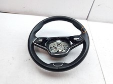 SKODA OCTAVIA MK4 NX 2020 MULTIFUNCTION STEERING WHEEL 5E3419093A