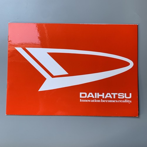 Daihatsu range sales brochure - daihatsu,