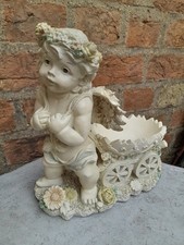 Cherub Putti fairy Cream