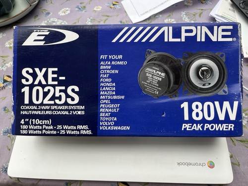 Alpine sxe 1025s speakers - alpine,