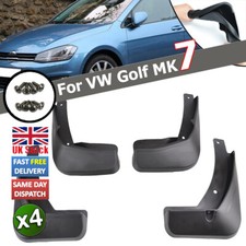 Front & Rear Mud Flaps Splash Guards For VW Golf Mk7 7.5 2013-2018 Mudguards