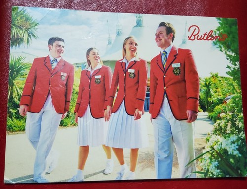 Butlins holiday camp postcard - camp,