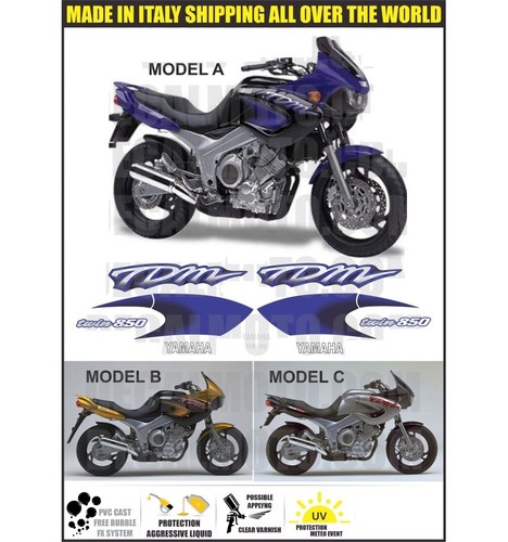 Stickers tdm 850 1998 set - 1998,