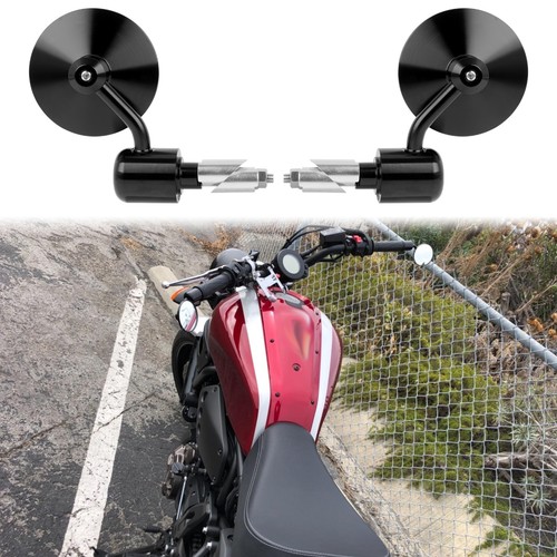 Round motorcycle 8 - 3", 7/8"
