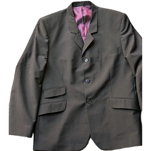 Merc suit jacket - mod, tonic