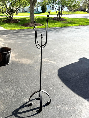 Mid century wrought - mid, iron