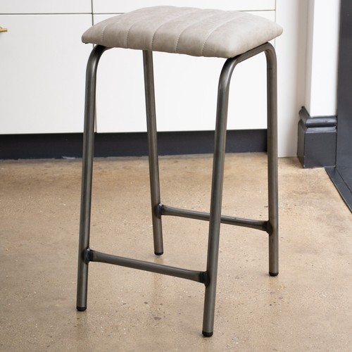 Bar stool faux leather 66cm - bar,