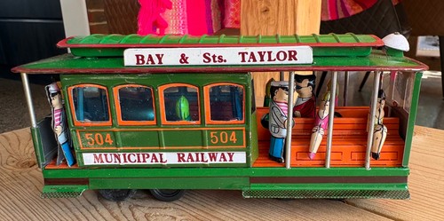 Vintage friction tin plate toy - tin,
