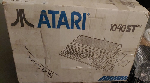 Atari stfm 1040 computer - 1040, (computer