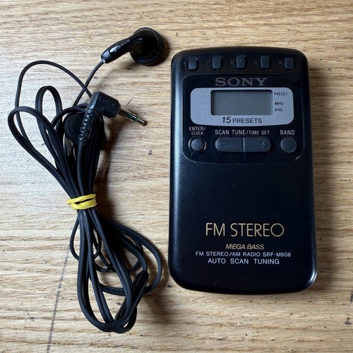 Sony srf m606 - srf-m606, portable