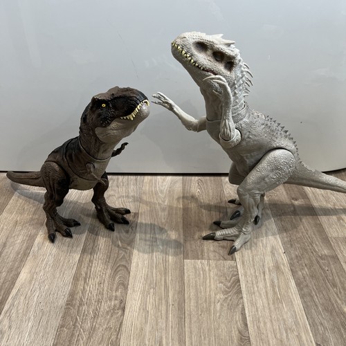 Jurassic world rex and - t-rex,