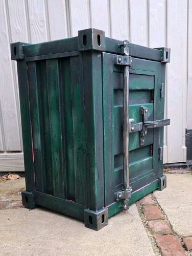 Industrial bedside cabinet - industrial,