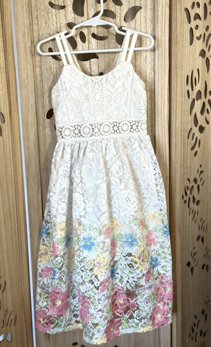 Bonnie jean girl white lace - bonnie,