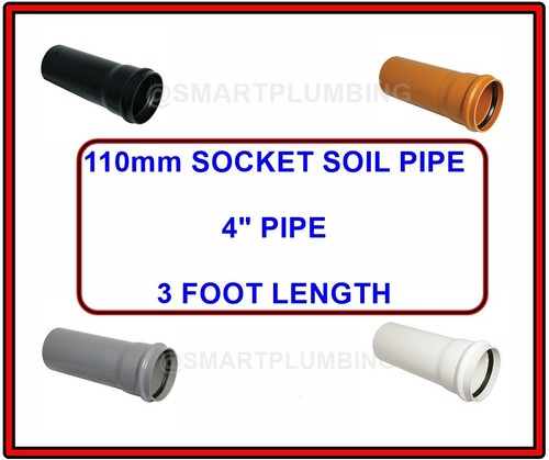 Socket soil pipe - pipe, ring