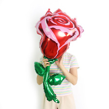 Rose Balloon Flower Valentine Wedding Anniversary Party Decoration Huge