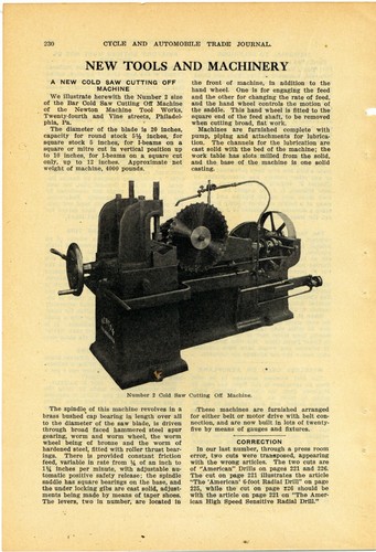 1911 newton machine tool works - newton,