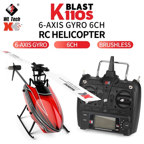 Wltoys k110s 6ch 6g - 6ch, 3d