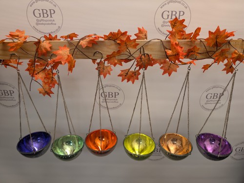 Hanging glass tealight - 6,