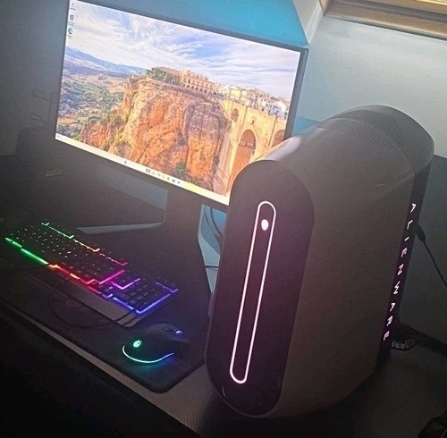 Alienware gaming setup - alienware, aurora