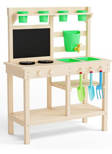 Outdoor toy kitchen made - , of