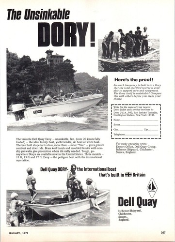 1971 dell quay - quay, unsinkable