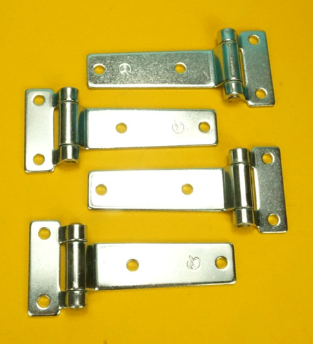 Zinc plated hinges flat - zinc,