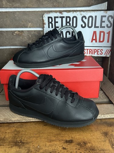 Nike cortez black - cortez, uk