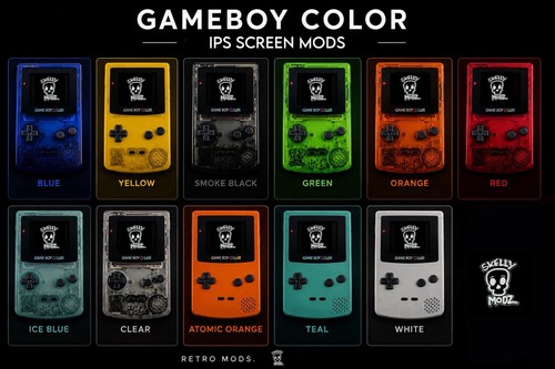 Nintendo gameboy colour mod - gameboy,