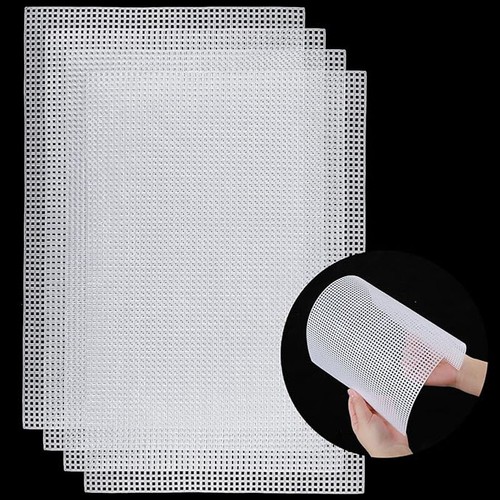 4pcs plastic canvas sheets - plastic,