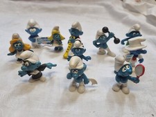 Mixed LOT x 11 Smurfs schleich