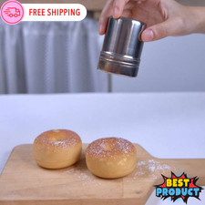 1pc Stainless Steel Sifter & Powder Sugar Shaker Chocolate Powder Sifter
