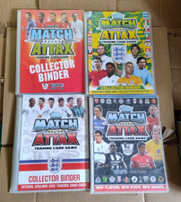 Topps Match Attax Collectors Binders  2007/2008 & 2011 To 2014 Bundle