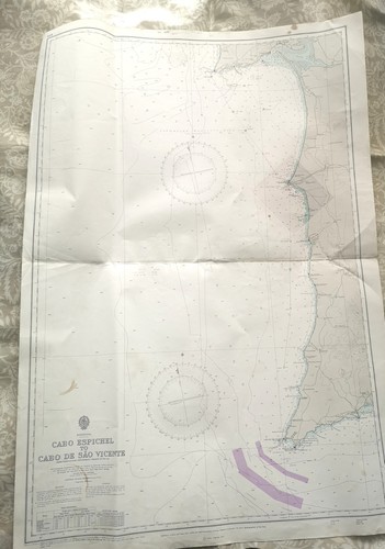 Vintage admiralty chart map - vintage,